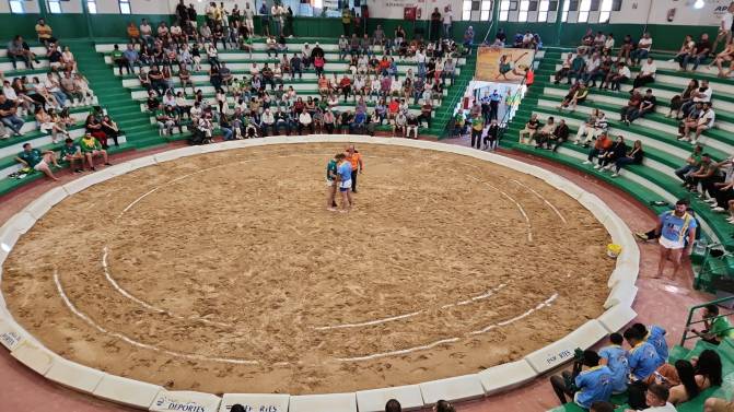 Terrero del Club de Lucha Maxorata (Pedro S&aacute;nchez)